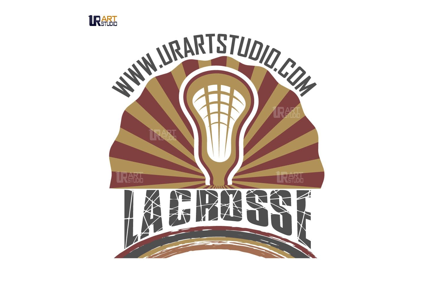 LACROSSE DOWNLOADABLE LOGO DESIGN BROKEN GLASS