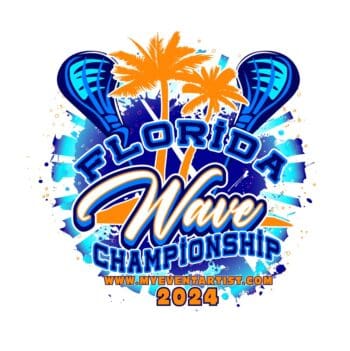 LACROSSE EVENT FLORIDA WAVE CHAMPIONSHIP LOGO DESIGN FOR PRINT-01