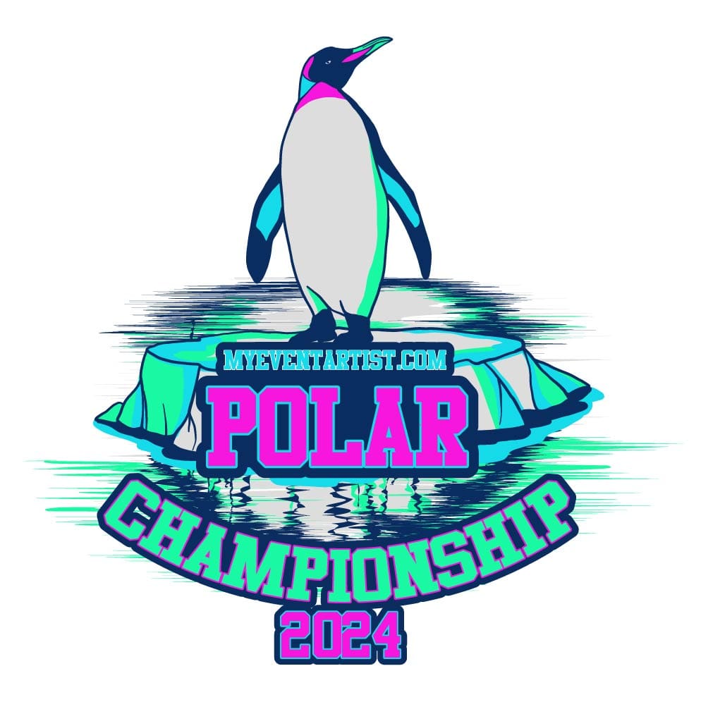 SWIMMING EVENT POLAR CHAMPIONSHIP LOGO DESIGN FOR PRINT-01