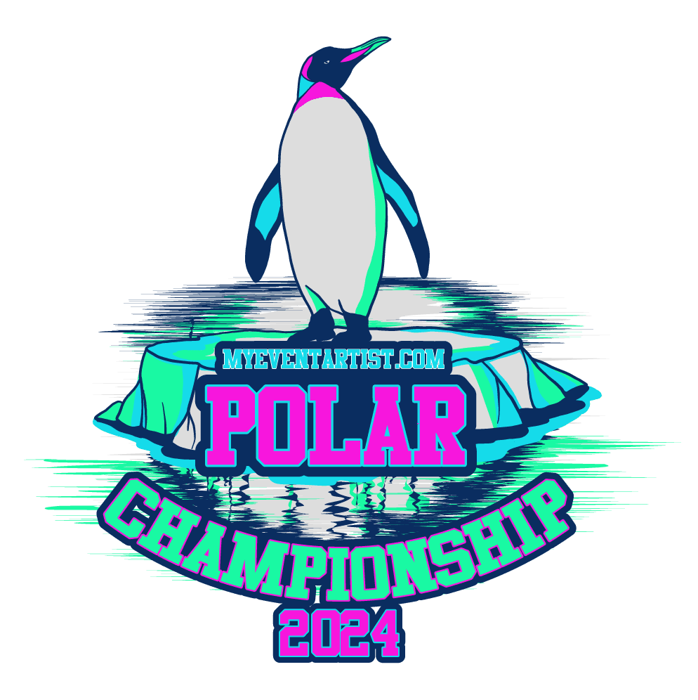 SWIMMING EVENT POLAR CHAMPIONSHIP LOGO DESIGN FOR PRINT-01