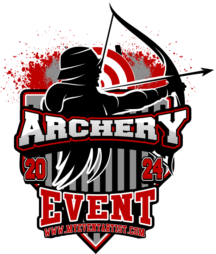 ARCHERY PRINT READY EVENT LOGO DESIGN 3