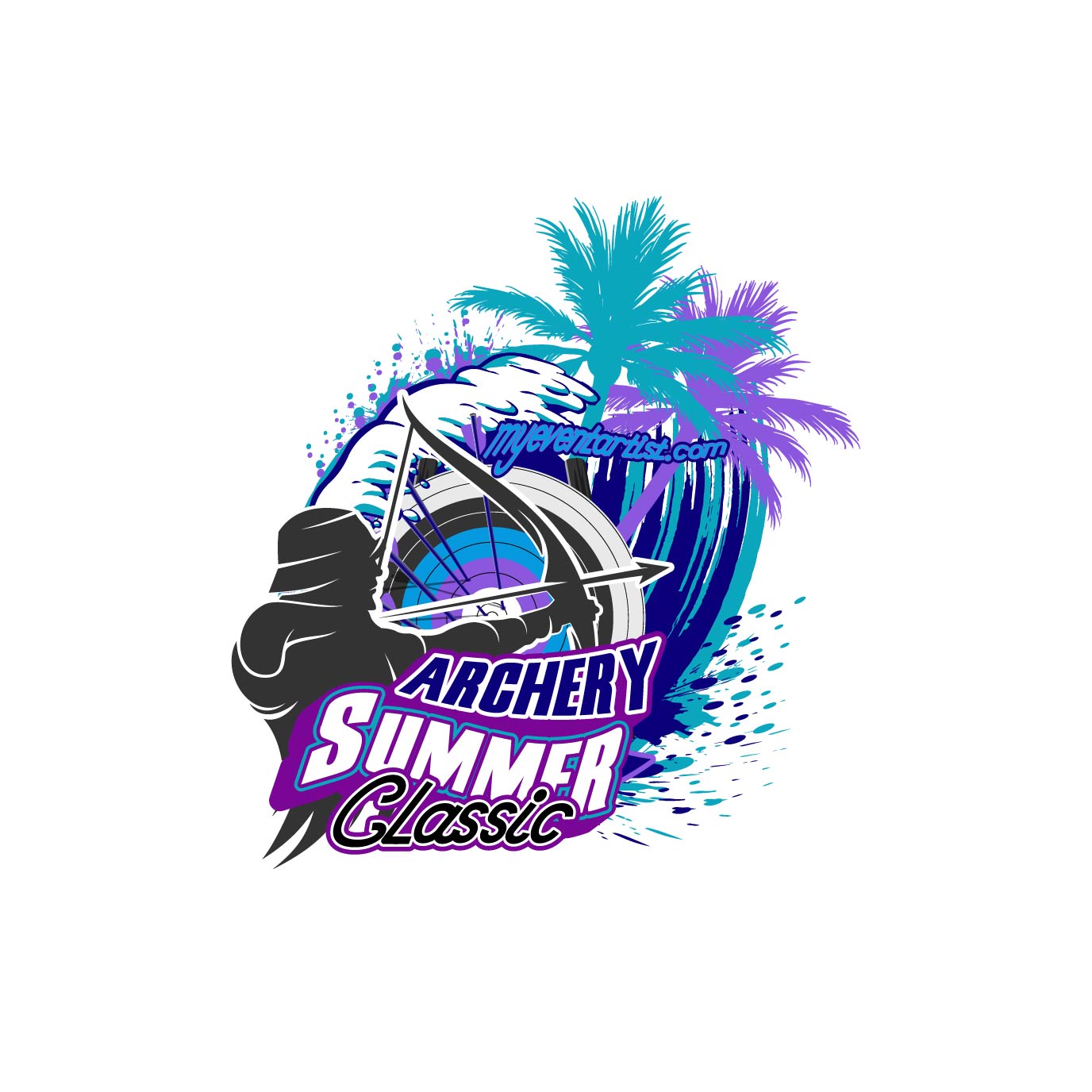 ARCHERY SUMMER CLASSICS EVENT PRINT READY DESIGN 2