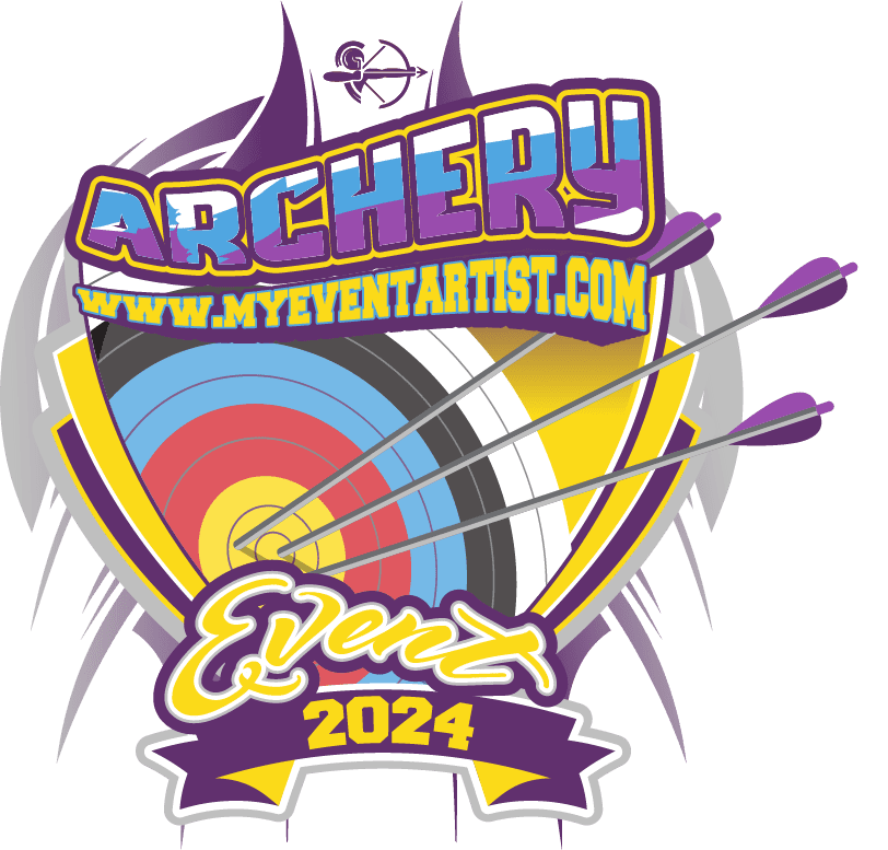 ARCHERY EVENT PRINT READY VECTOR LOGO DESIGN