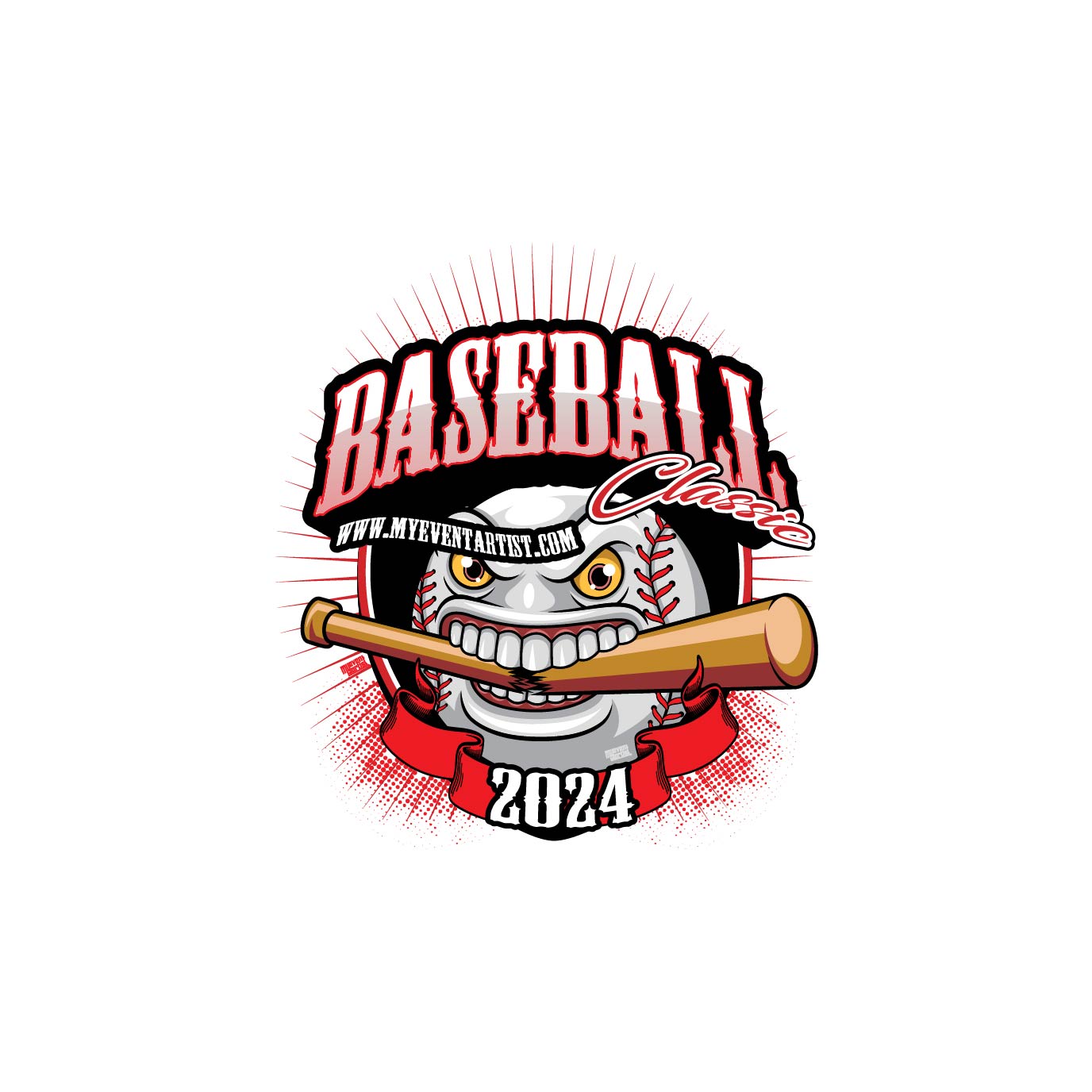 BASEBALL CLASSIC EVENT PRINT READY DESIGN 3