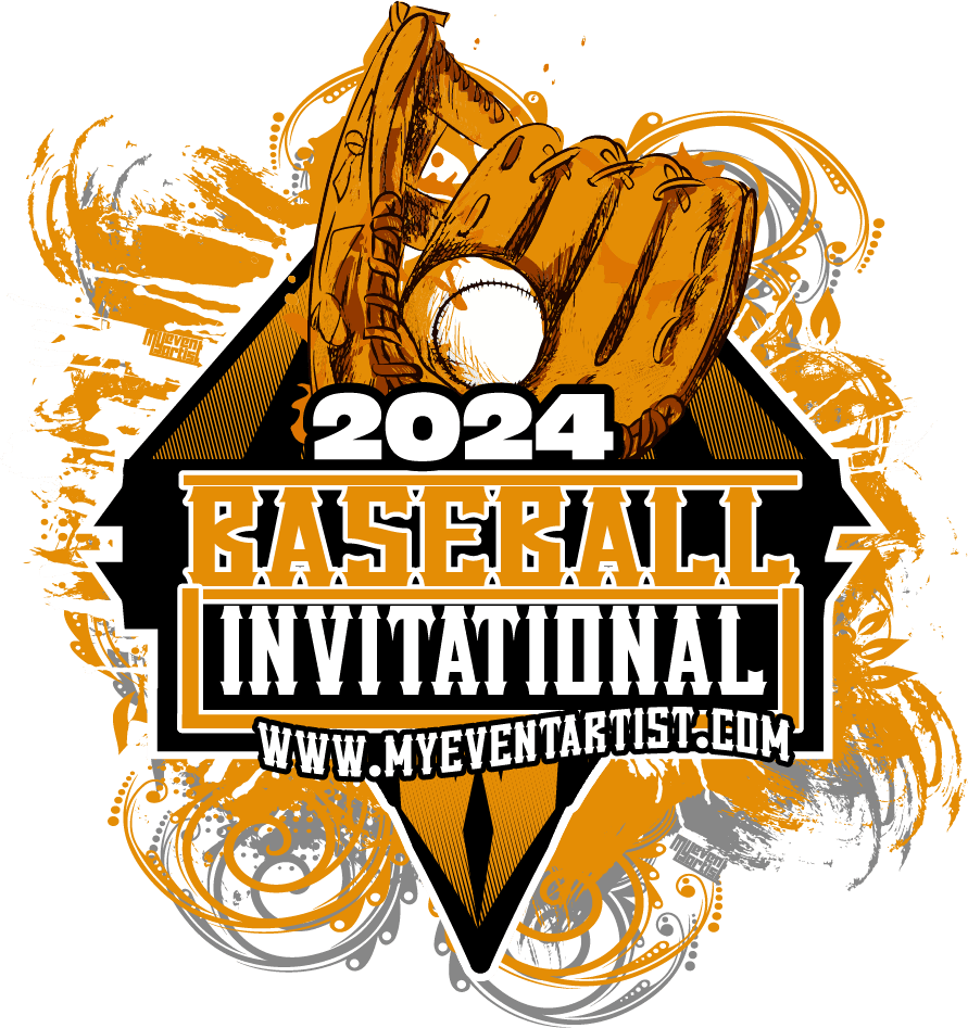 BASEBALL INVITATIONAL EVENT PRINT READY DESIGN 2