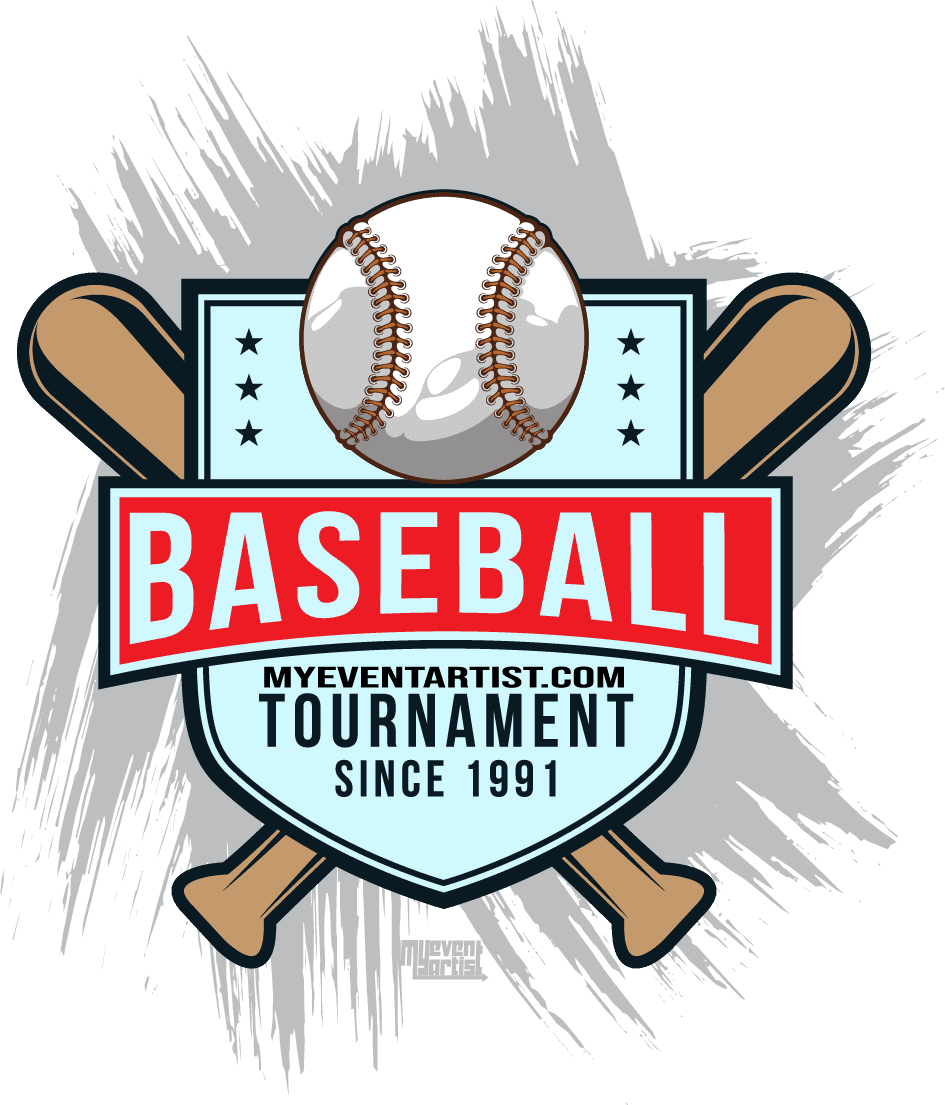 BASEBALL SIMPLE VECTOR LOGO DESIGN 3