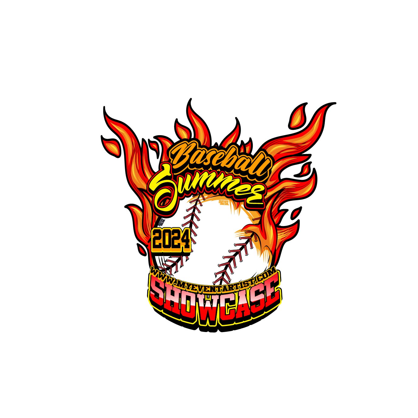 BASEBALL SUMMER SHOWCASE EVENT PRINT READY DESIGN 2