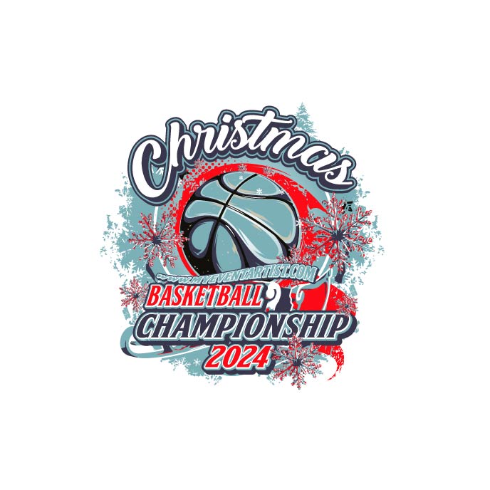 BASKETBALL CHRISTMAS CHAMPIONSHIP EVENT PRINT READY DESIGN 4