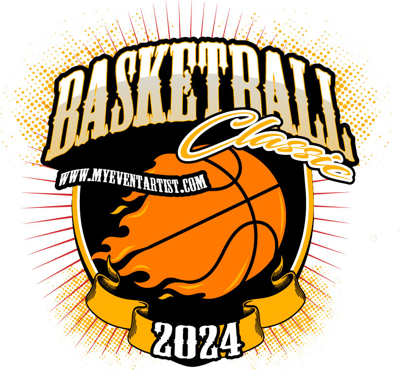 BASKETBALL CLASSIC EVENT PRINT READY VECTOR LOGO DESIGN 4