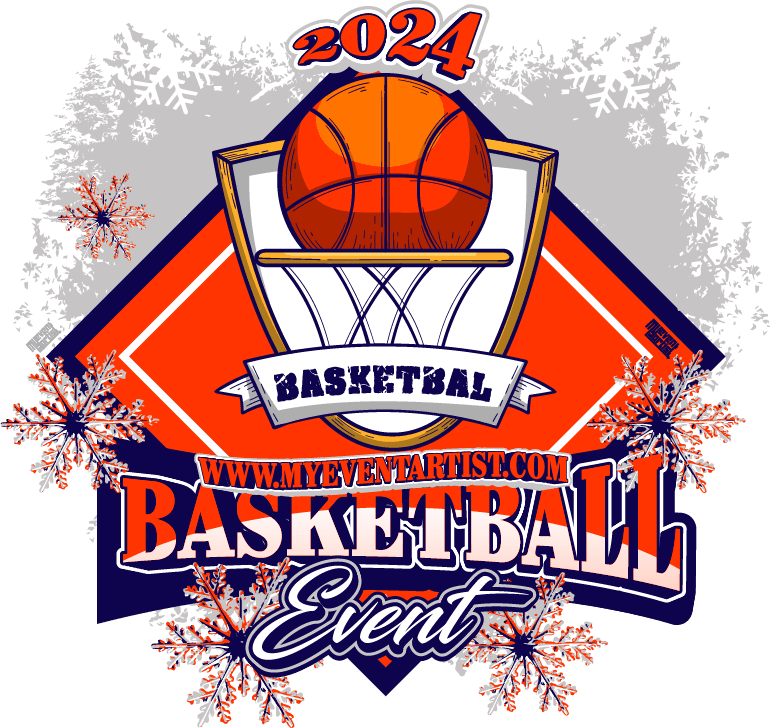 BASKETBALL EVENT PRINT READY VECTOR LOGO DESIGN 4