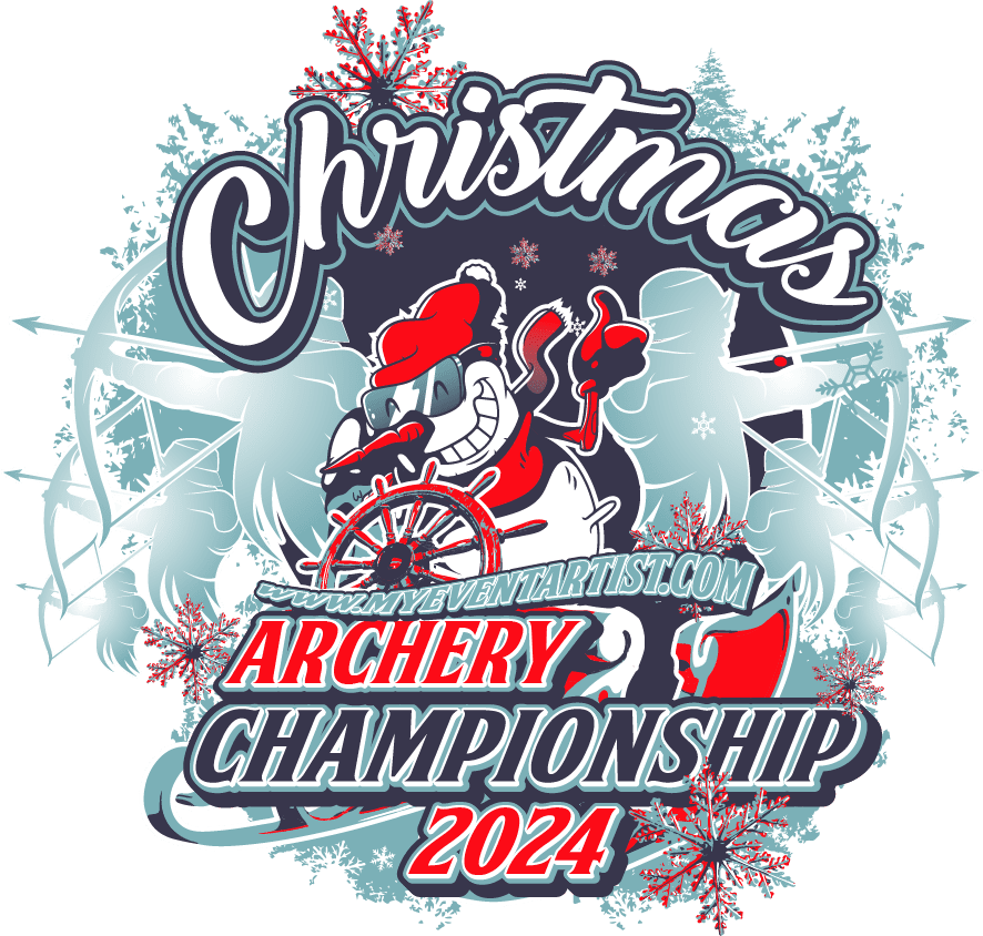 CHRISTMAS ARCHERY CHAMPIONSHIP EVENT PRINT READY DESIGN 2