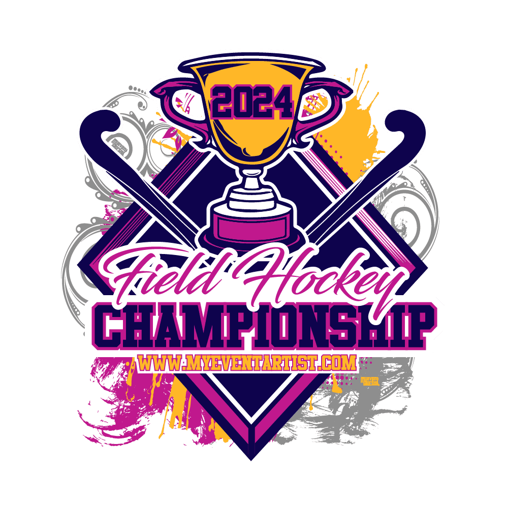 FIELD HOCKEY CHAMPIONSHIP EVENT PRINT READY VECTOR DESIGN