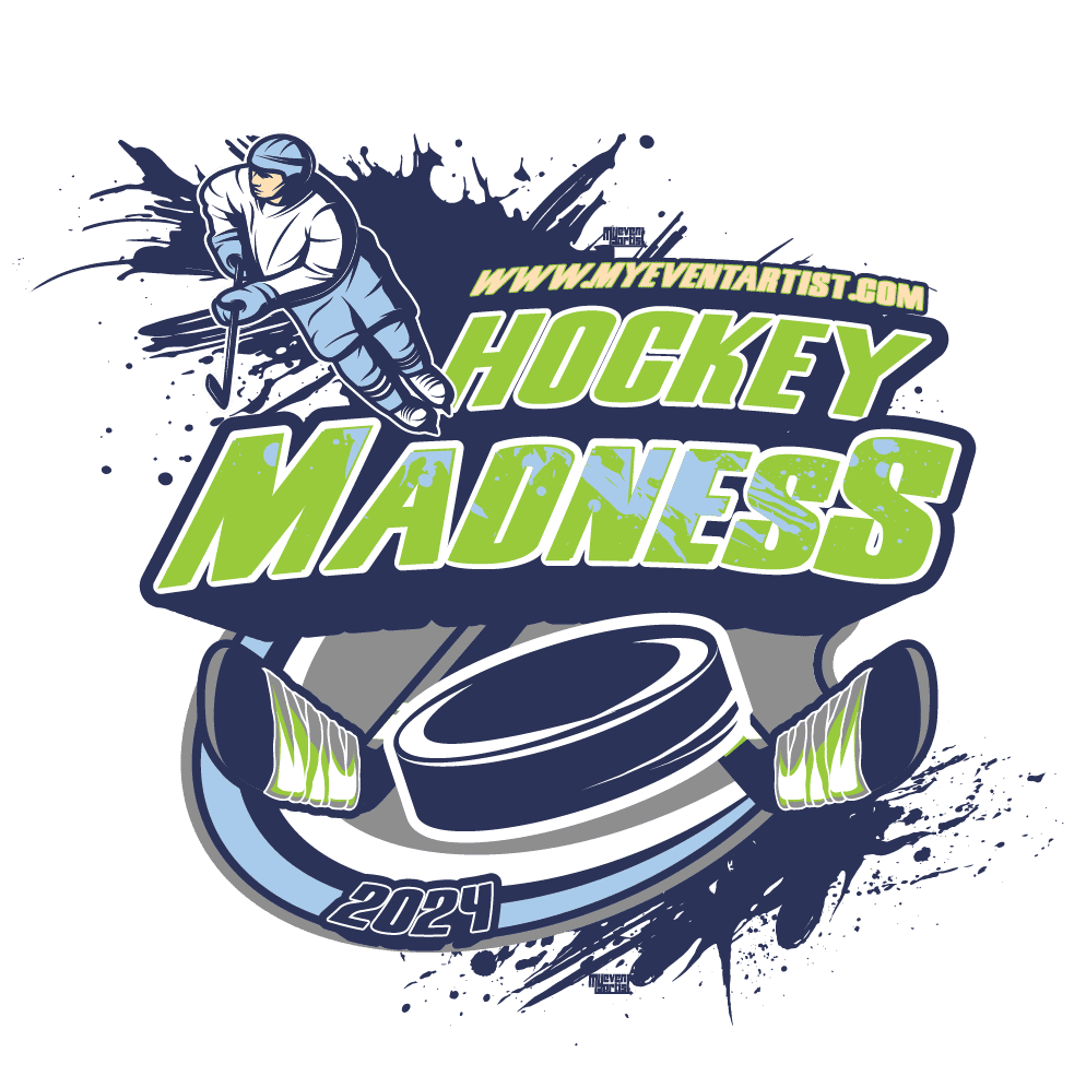 HOCKEY MADNESS EVENT PRINT READY VECTOR DESIGN