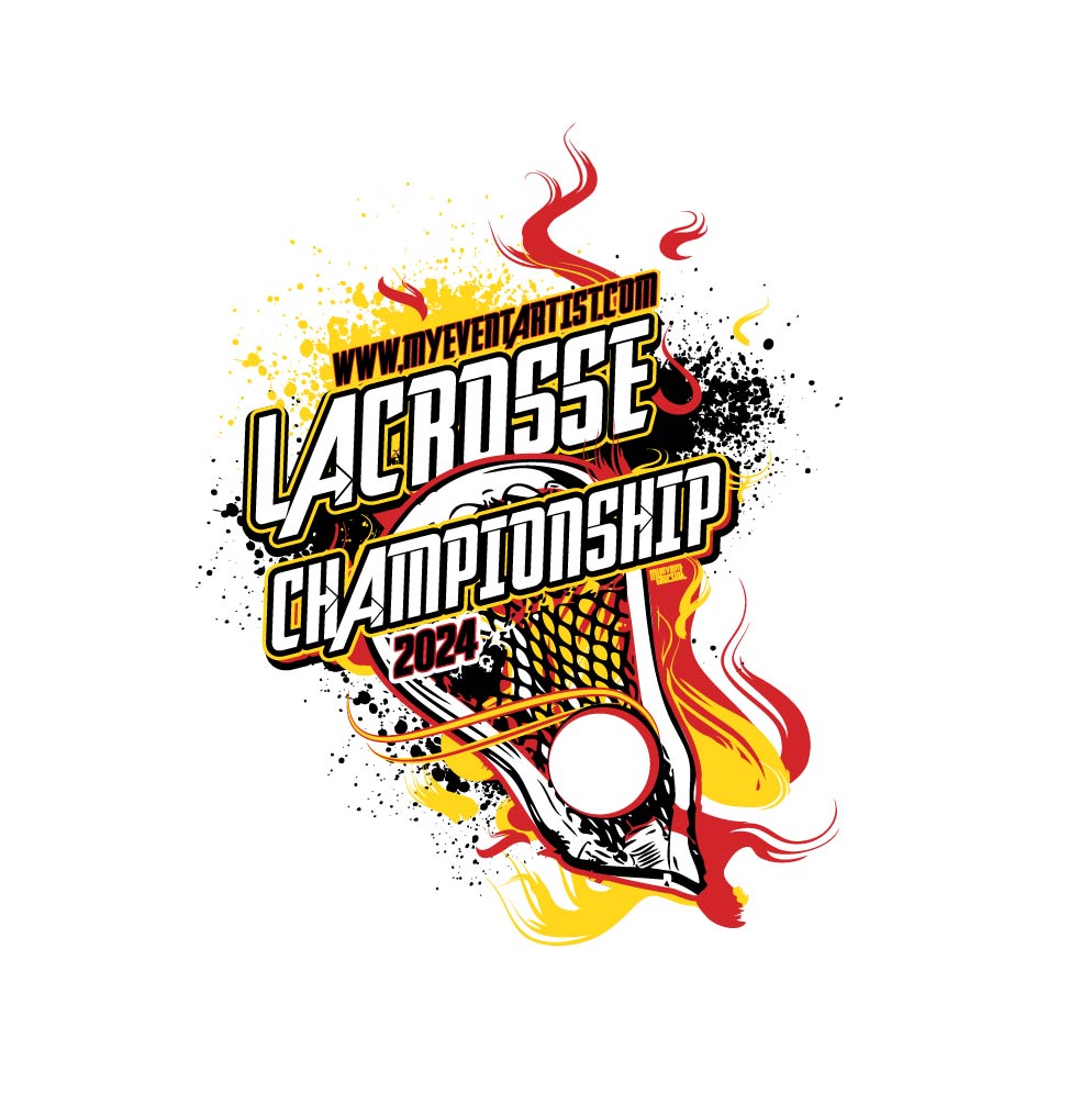 LACROSSE CHAMPIONSHIP EVENT PRINT READY VECTOR DESIGN