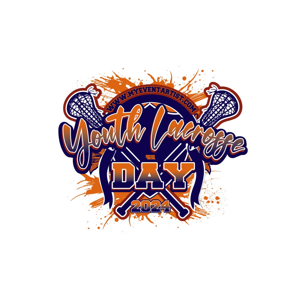 LACROSSE DAY YOUTH TOURNAMENT EVENT PRINT READY VECTOR DESIGN