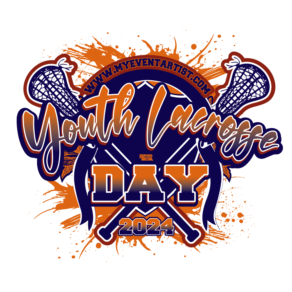 LACROSSE DAY YOUTH TOURNAMENT EVENT PRINT READY VECTOR DESIGN