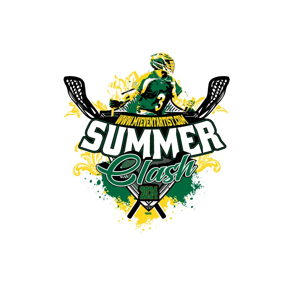 LACROSSE SUMMER CLASH EVENT PRINT READY VECTOR DESIGN