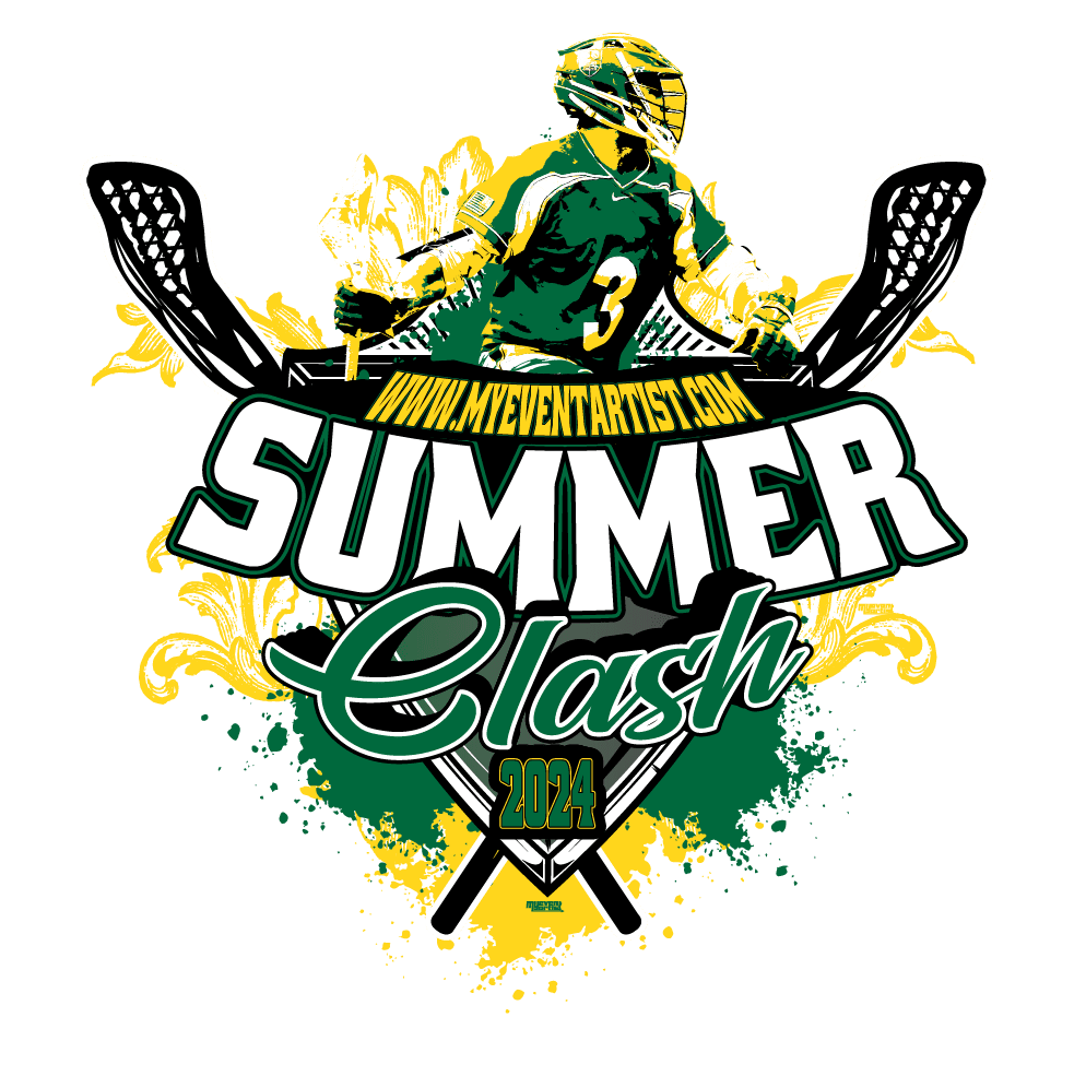 LACROSSE SUMMER CLASH EVENT PRINT READY VECTOR DESIGN