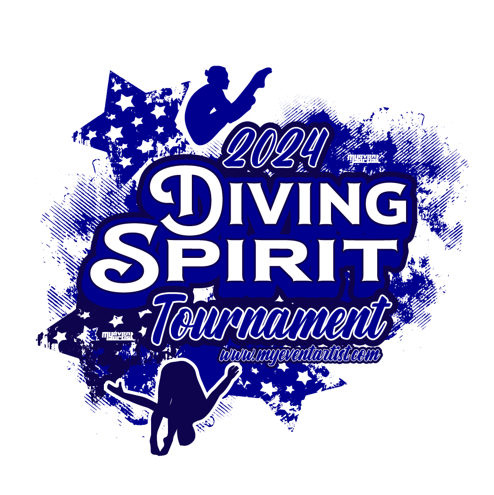 DIVING EVENT DIVING SPIRIT TOURNAMENT PRINT READY VECTOR DESIGN-01