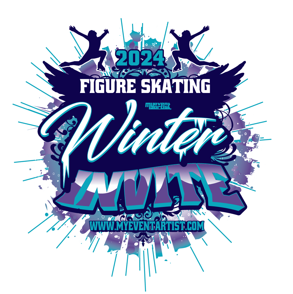 FIGURE SKATING EVENT WINTER INVITE PRINT READY VECTOR DESIGN-01