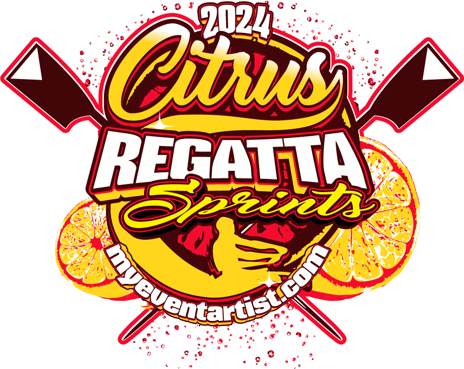 REGATTA SPRINTS CITRUS COMPETITION EVENT PRINT READY VECTOR LOGO DESIGN