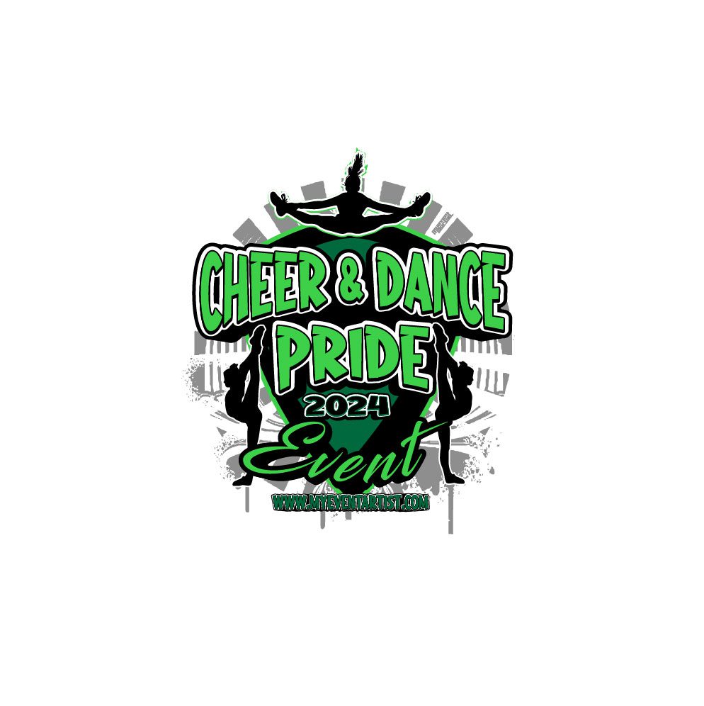 CHEER AND DANCE PRIDE EVENT PRINT READY VECTOR DESIGN