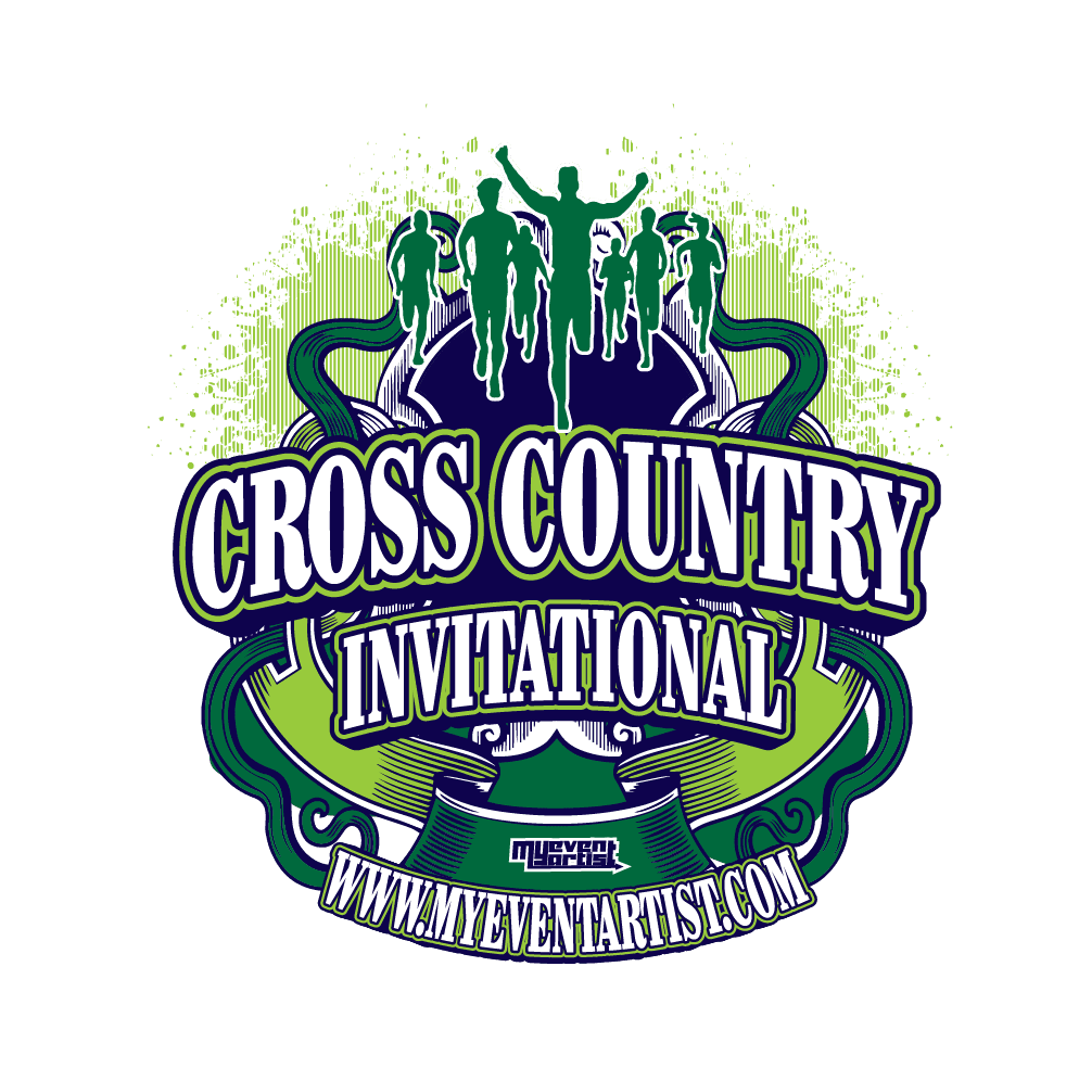 CROSS COUNTRY INVITATIONAL EVENT PRINT READY VECTOR DESIGN4-01