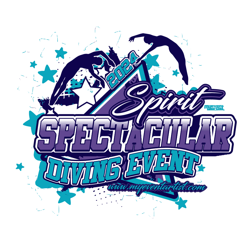 DIVING SPIRIT SPECTACULAR EVENT PRINT READY VECTOR DESIGN