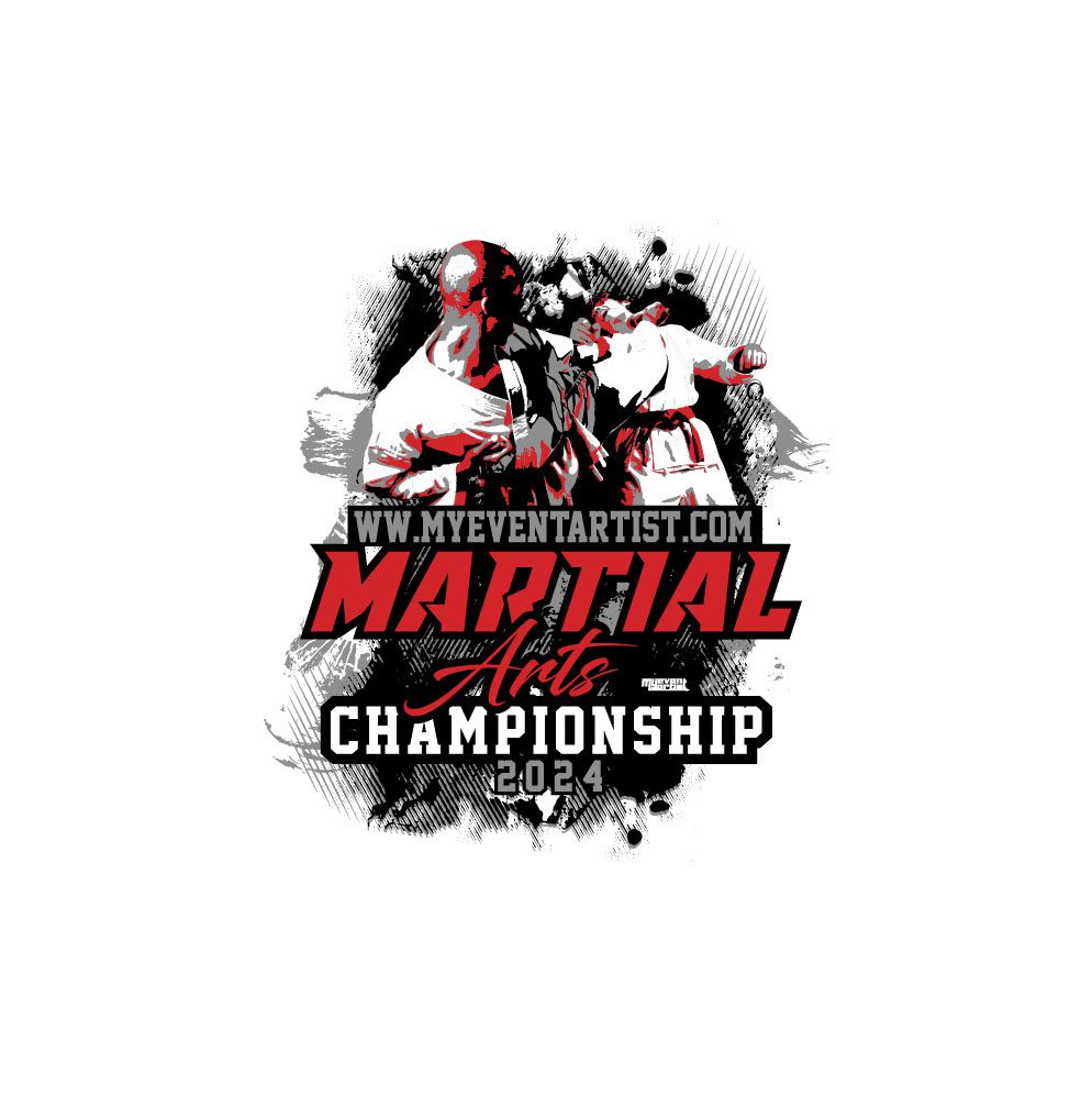 MARTIAL ARTS CHAMPIONSHIP EVENT PRINT READY VECTOR DESIGN