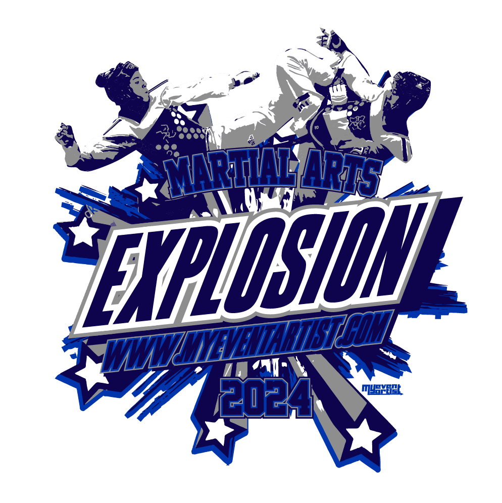 MARTIAL ARTS EVENT EXPLOSION PRINT READY VECTOR DESIGN-01