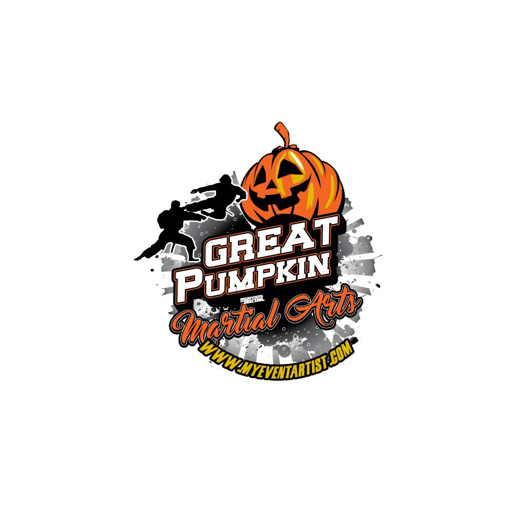 MARTIAL ARTS EVENT GREAT PUMPKIN PRINT READY VECTOR DESIGN-01