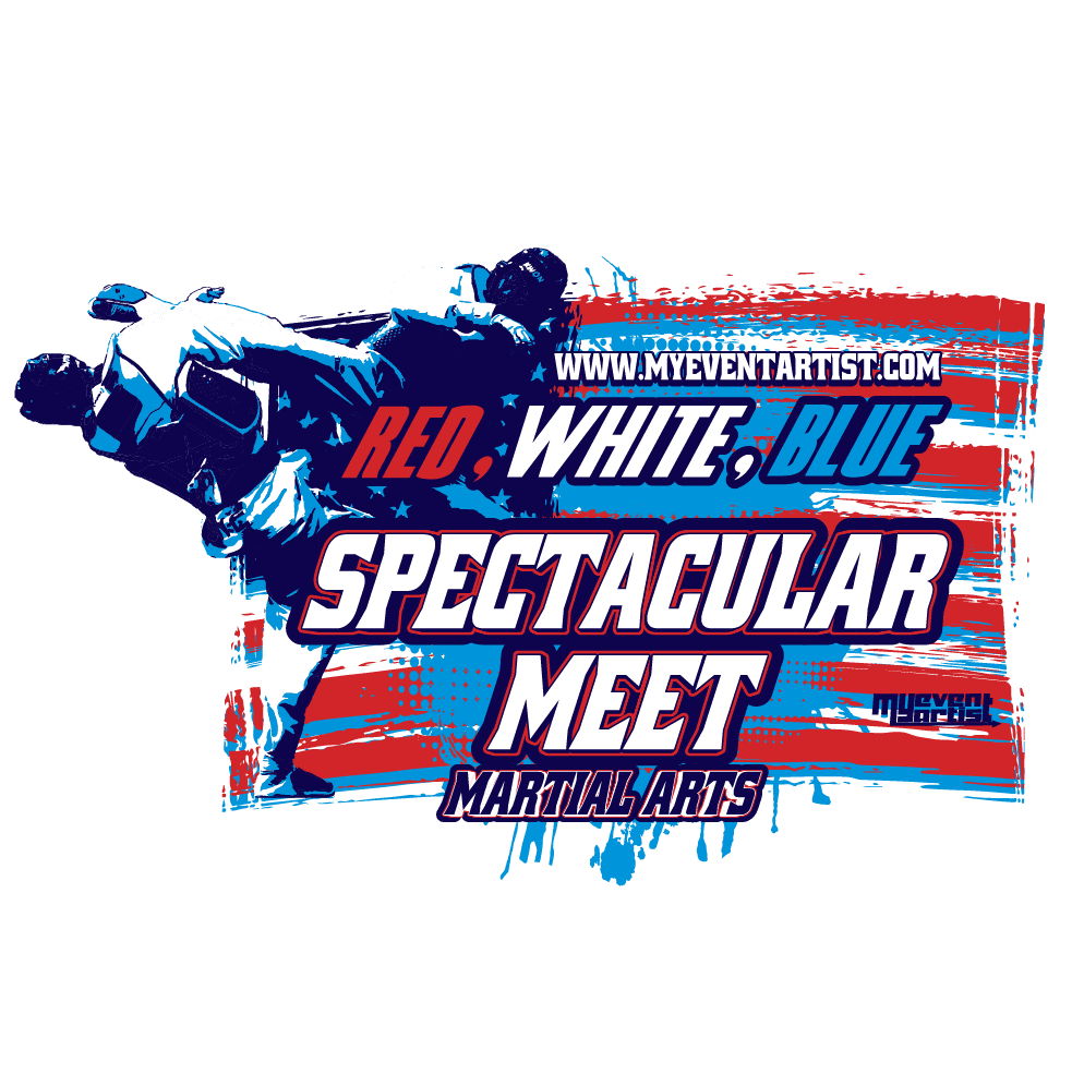 MARTIAL ARTS EVENT SPECTACULAR MEET PRINT READY VECTOR DESIGN-01