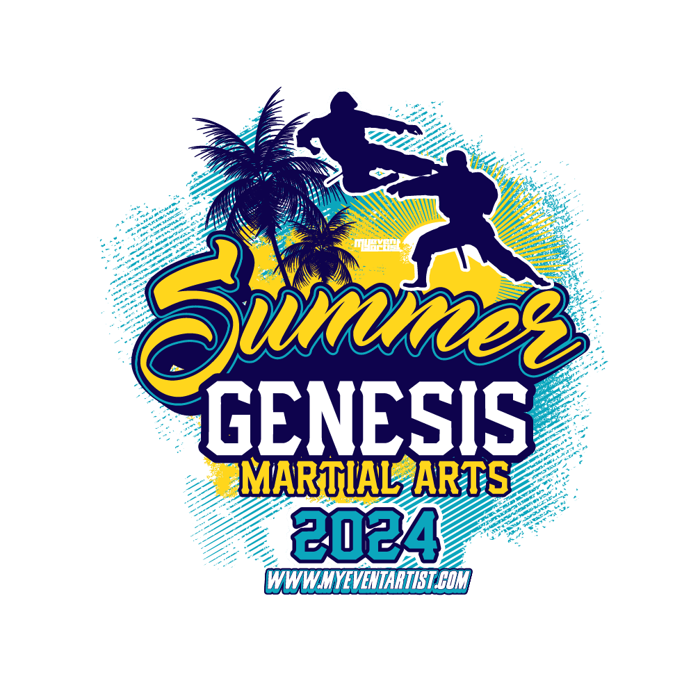 MARTIAL ARTS EVENT SUMMER GENESIS PRINT READY VECTOR DESIGN-01