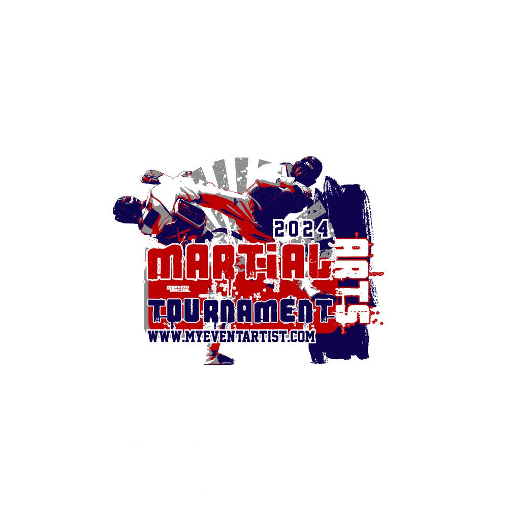 MARTIAL ARTS EVENT TOURNAMENT PRINT READY VECTOR DESIGN-01