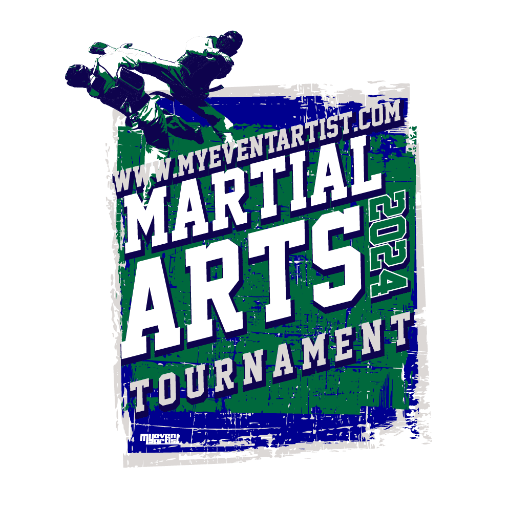MARTIAL ARTS TOURNAMENT PRINT READY VECTOR DESIGN