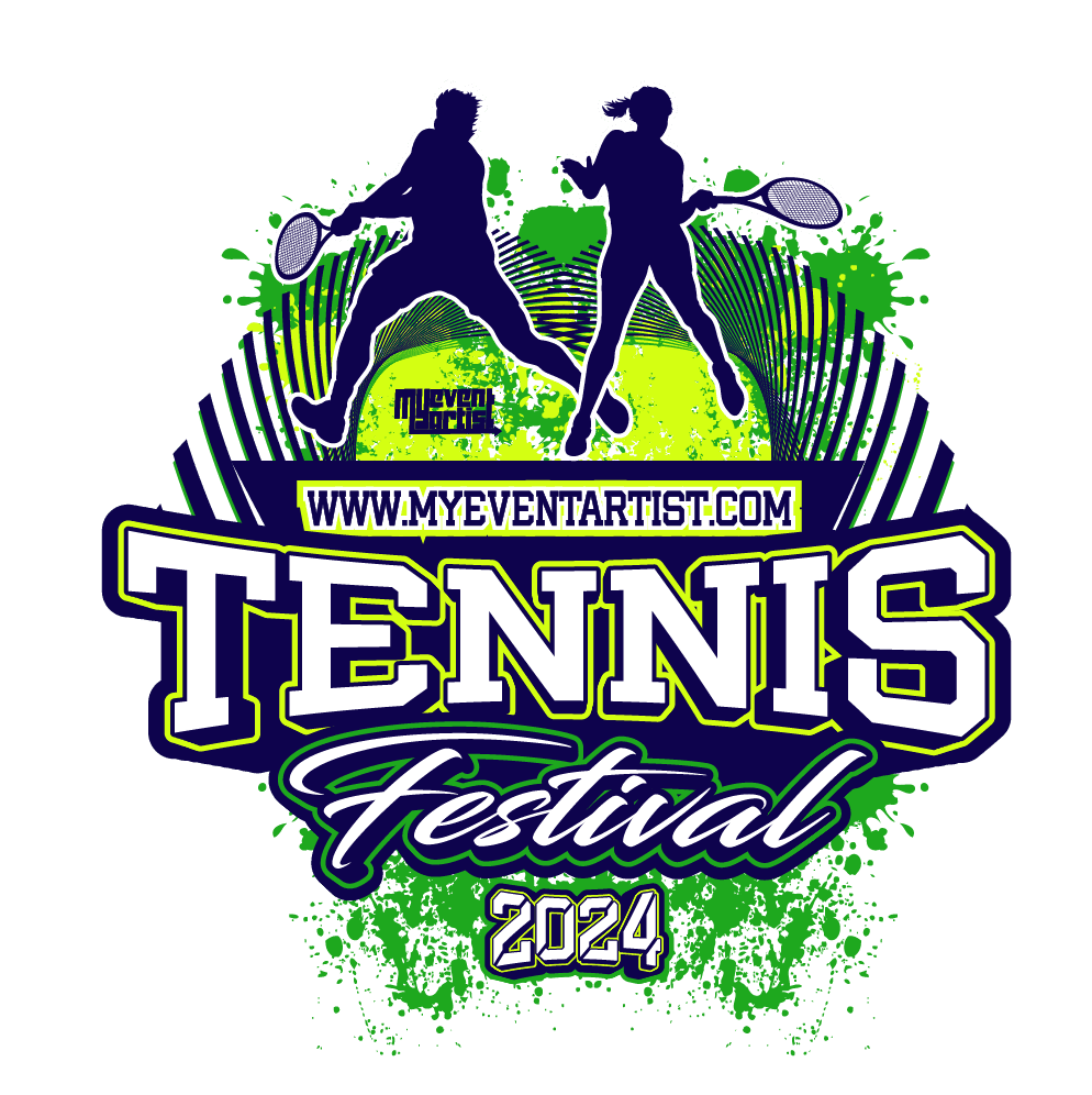 TENNIS FESTIVAL EVENT ADJUSTABLE VECTOR DESIGN2-01