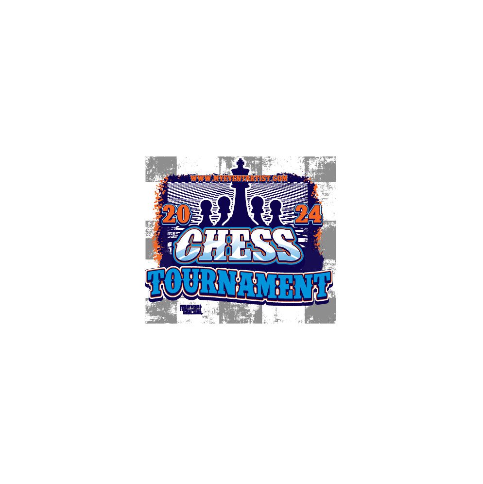 CHESS TOURNAMENT EVENT ADJUSTABLE VECTOR DESIGN5-01
