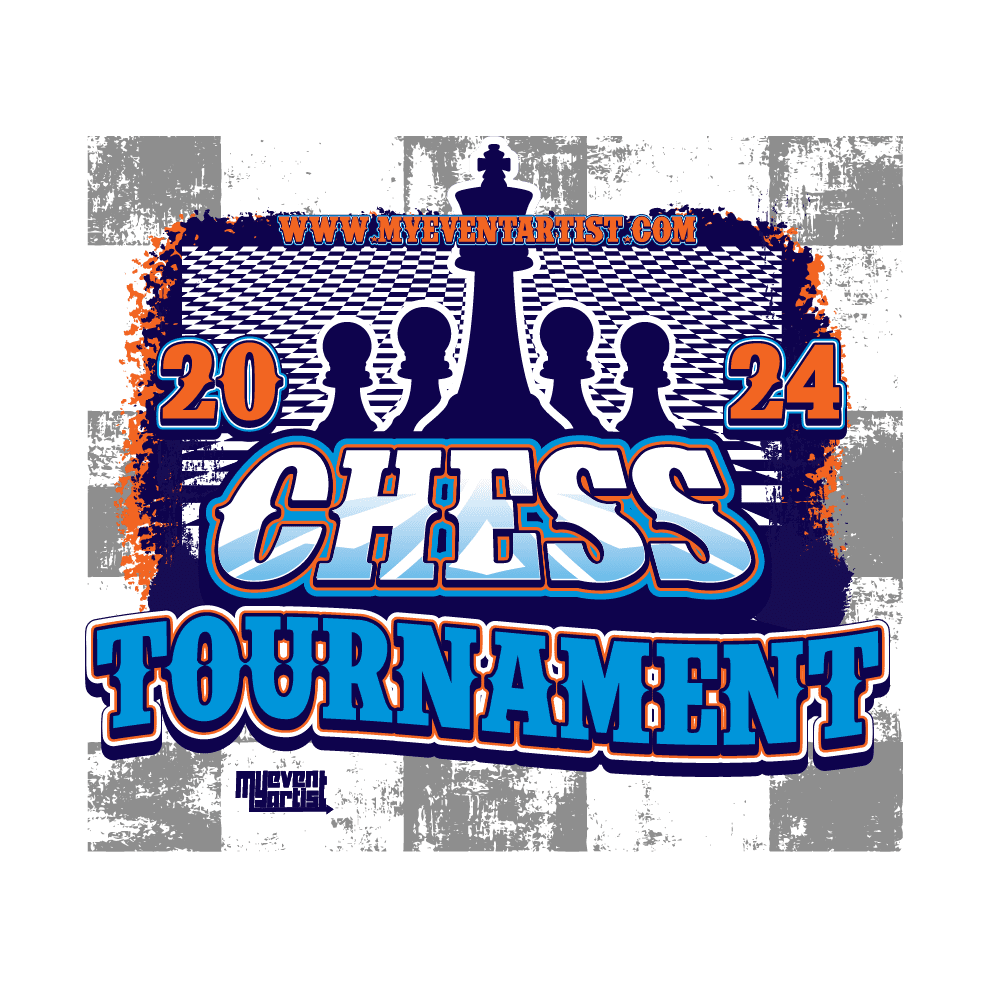 CHESS TOURNAMENT EVENT ADJUSTABLE VECTOR DESIGN5-01