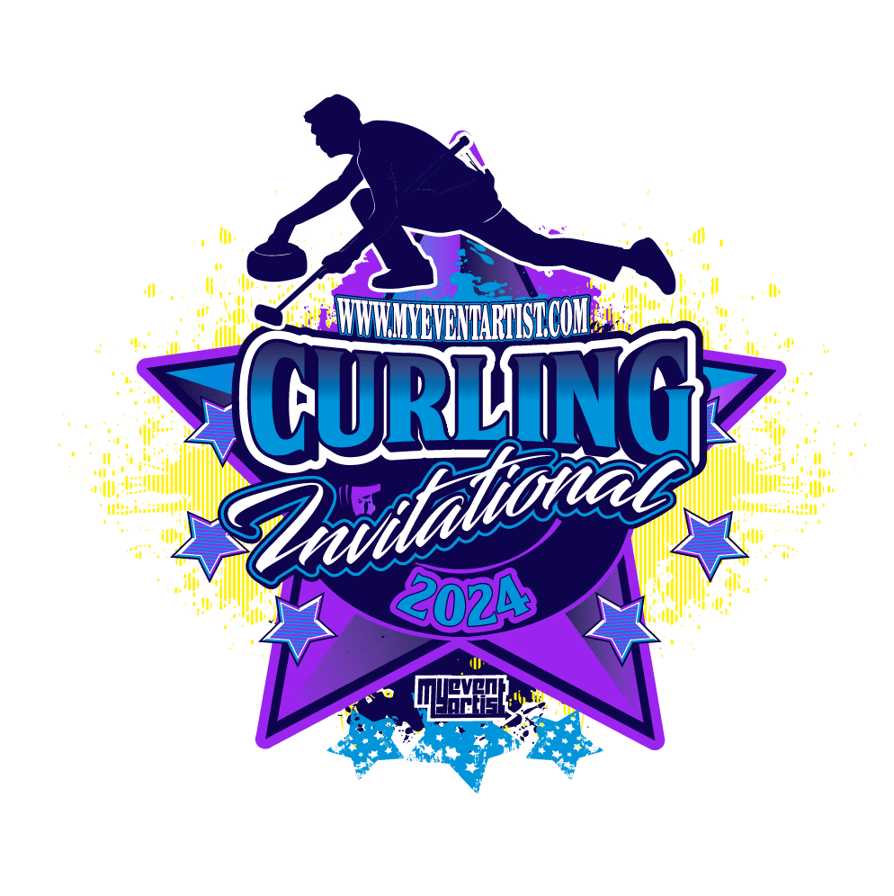 CURLING INVITATIONAL EVENT ADJUSTABLE VECTOR DESIGN2-01