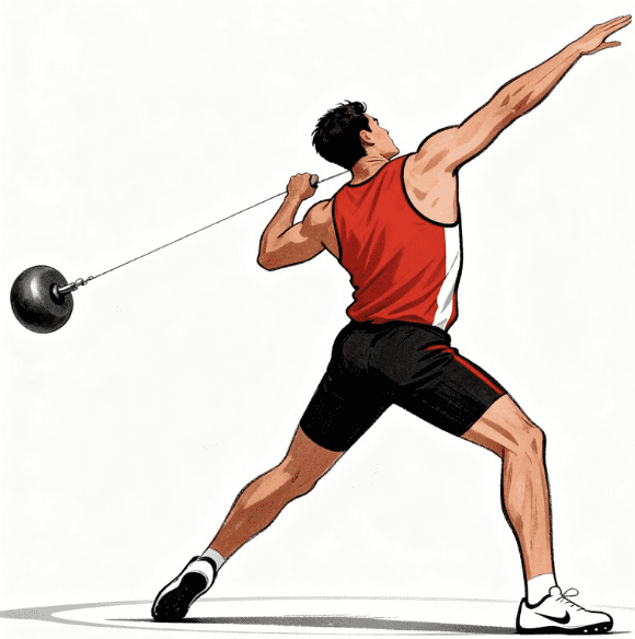 TRACK AND FIELD MALE VECTOR DESIGN 15