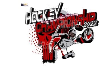 HOCKEY CHAMPIONSHIP 2022 LOGO FOR PRINT