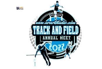 TRACK AND FIELD MEET DOWNLOADABLE VECTOR LOGO DESIGN FOR PRINT 2022