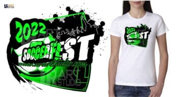 SOCCERFEST VECTOR LOGO DESIGN FOR PRINT