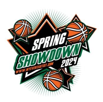 BASKETBALL EVENT SPRING SHOWDOWN LOGO DESIGN FOR PRINT-01