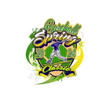 BASEBALL SPRING CLASSICS PRINT READY VECTOR LOGO DESIGN 2