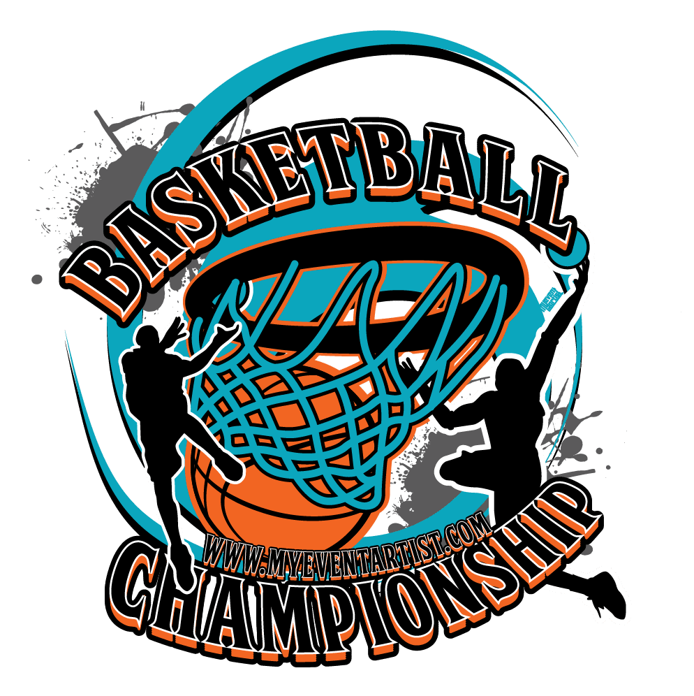 BASKETBALL CHAMPIONSHIP EVENT PRINT READY VECTOR DESIGN