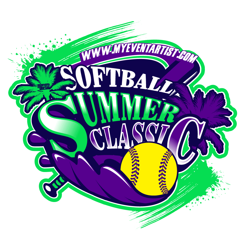 SOFTBALL SUMMER CLASSIC PRINT READY VECTOR DESIGN-01
