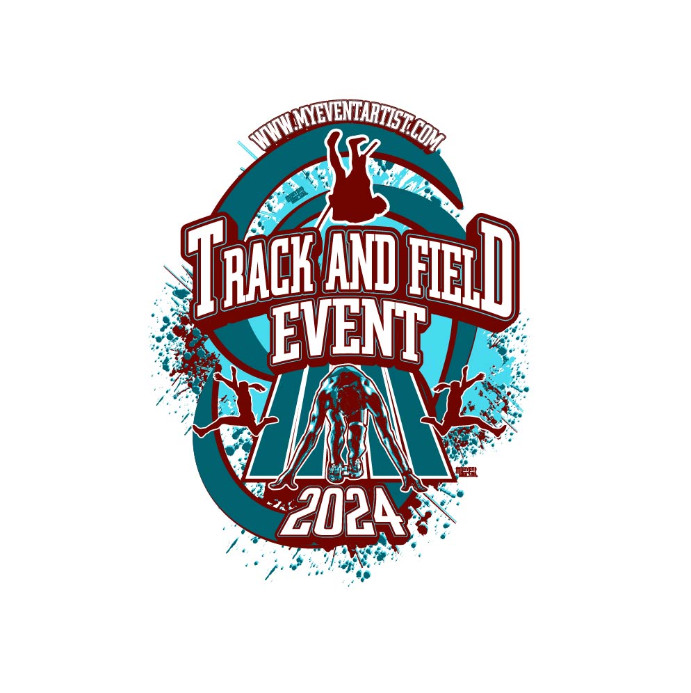 TRACK & FIELD EVENT PRINT READY VECTOR DESIGN