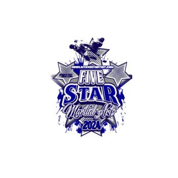 MARTIAL ARTS EVENT FIVE STAR PRINT READY VECTOR DESIGN-01