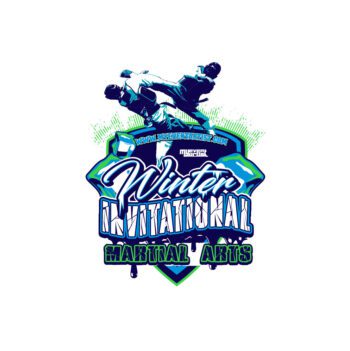 MARTIAL ARTS EVENT WINTER INVITATIONAL PRINT READY VECTOR DESIGN-01